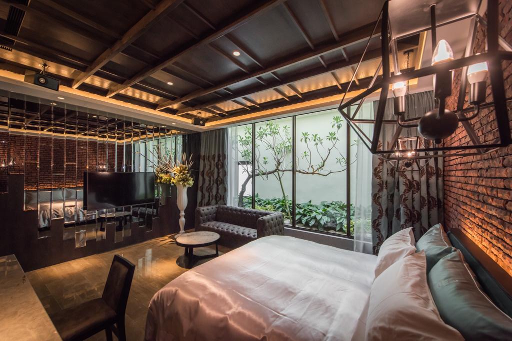 Green Palm Motel Юаньлінь Екстер'єр фото