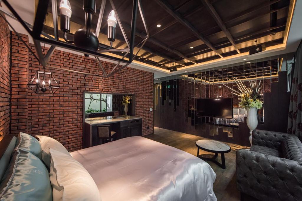 Green Palm Motel Юаньлінь Екстер'єр фото