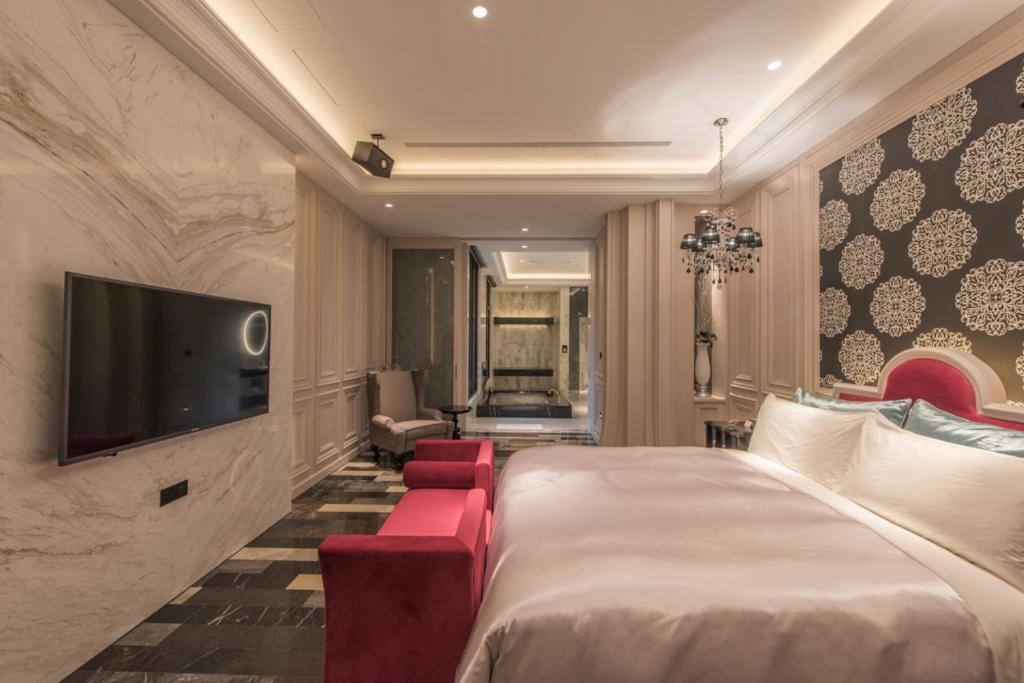Green Palm Motel Юаньлінь Екстер'єр фото